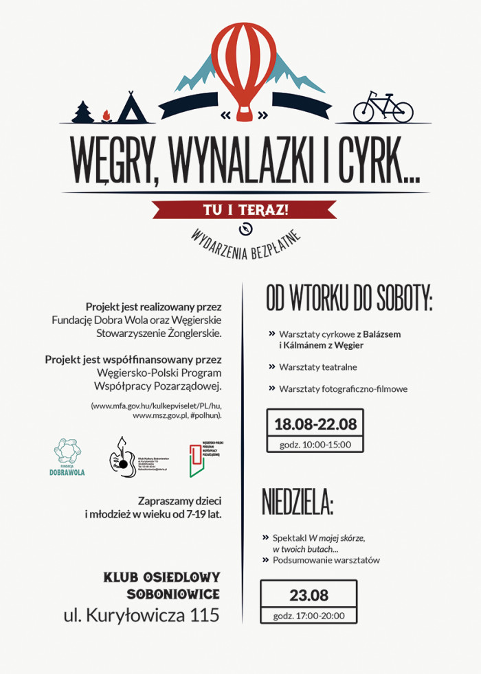 Węgry, wynalazki i cyrk... Tu i teraz!
